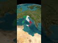 Italy Map Animation Johnny Harris style using Mapimator #videoediting #mapanimation #map