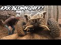 KRX on 35's Blows Front Diff! | Stoney Lonesome The ledges, Yella Hammer, & Random Climbs!