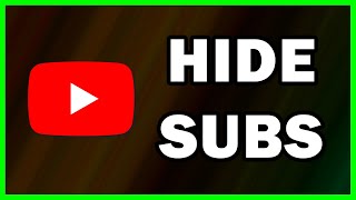 How to Hide your Subscriptions list on YouTube | 2024 screenshot 3