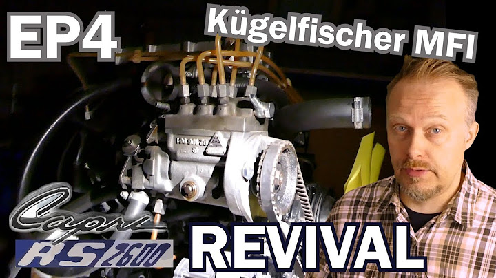 Capri RS2600 REVIVAL- Episode 4, Kügelfischer Mechanical Fuel Injection
