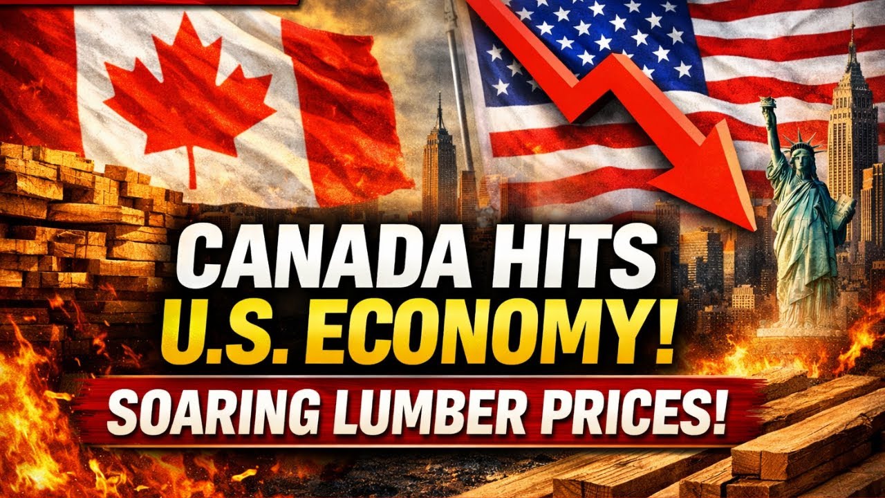 1 MIN AGO: Canada DELIVERS ECONOMIC BLOW To U.S. With Soaring Lumber Prices!