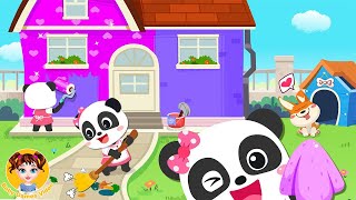 Baby Panda's Life: Cleanup - BabyBus Kids Games - Baby Games Videos screenshot 5