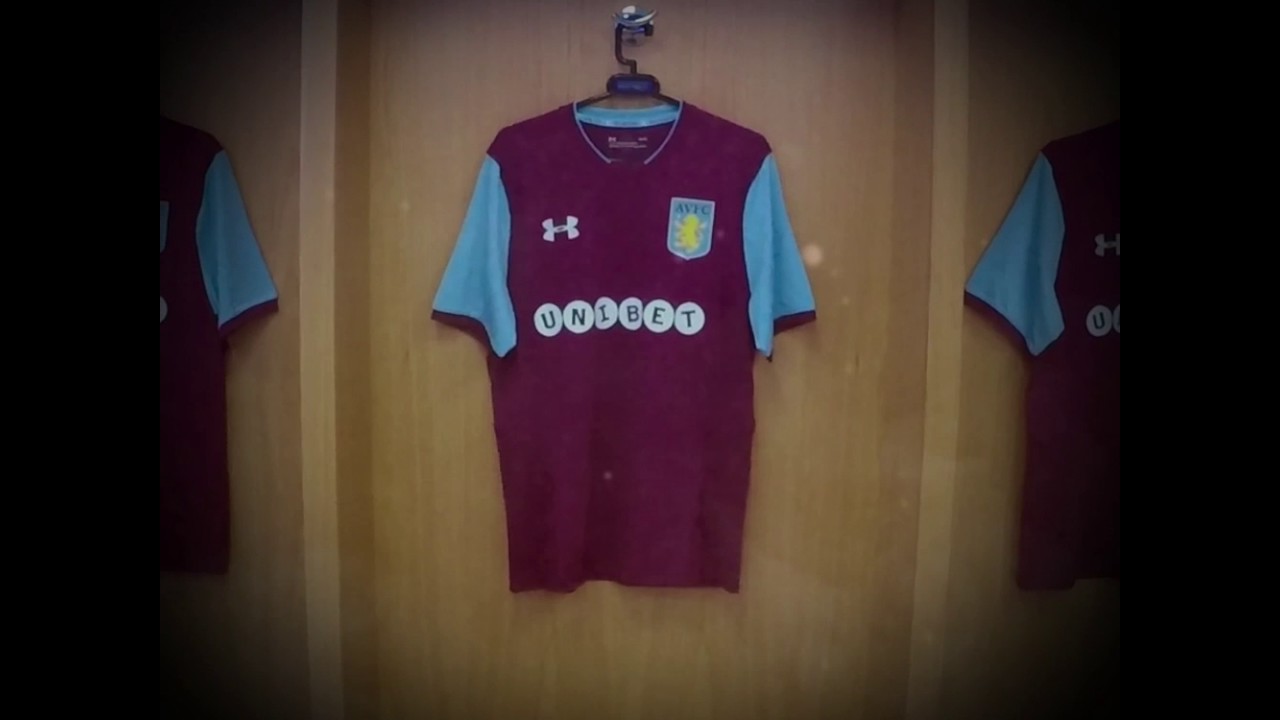 Unibet | The Aston Villa 2017/18 Kit - YouTube
