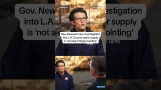 Gov. Newsom says investigation into L.A. County water supply is 'not about fingerpointing'