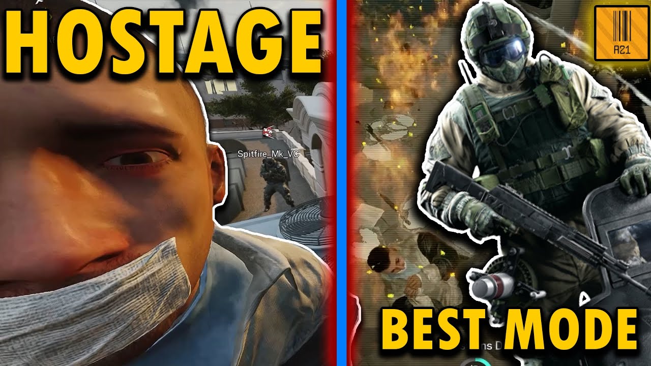 Hostage R6 This is why HOSTAGE is the BEST MODE in Rainbow Six Siege - YouTube