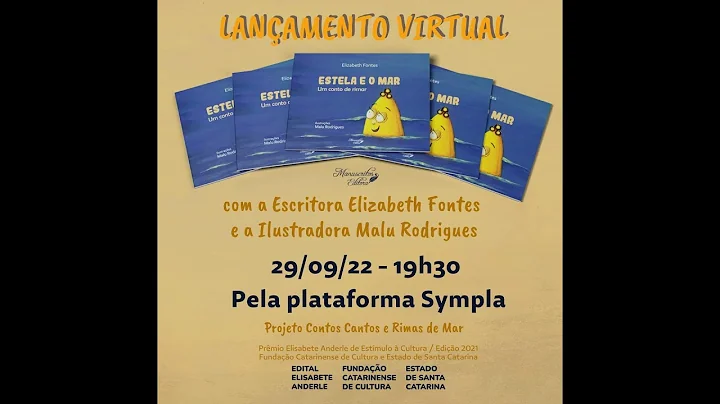 Elizabeth Fontes - Lanamento Virtual do livro ESTE...