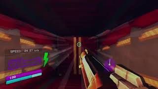 ultrakill 5-4 speedrun in 33.674 seconds