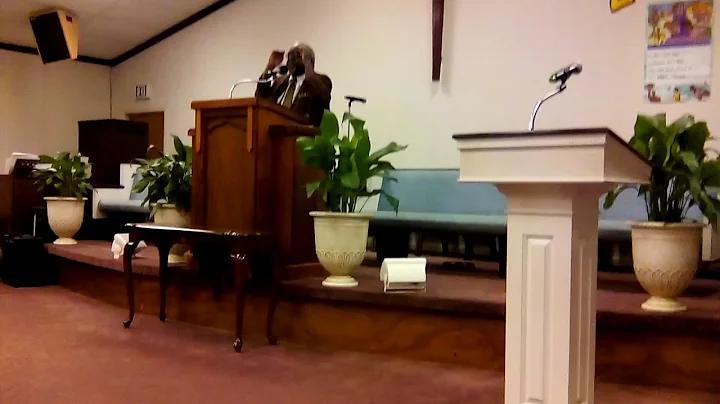 Rev. Raymond Coates  Revival message:  "Clean but ...
