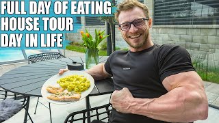 HOUSE TOUR + FULL DAY OF EATING + DAY IN LIFE | Aleš Lamka