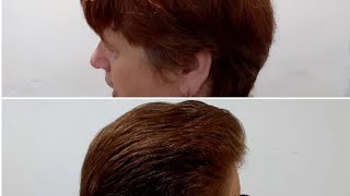 Стрижка  Ритм Стрижка с объемной верхней зоной.Haircut Rhythm. Haircut with a voluminous upper zone.