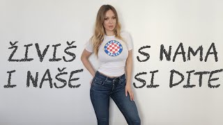 Lidija Bacic Lille - Živiš s nama i naše si dite (Official Lyrics Video 2024)