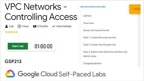 VPC Networks - Controlling Access | GSP213 | Google Cloud Skills | QUICK-GCP-LAB | 2024 #qwiklabs