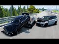 BeamNG Drive - Cars vs Angry BMW Driver (Road Rage)