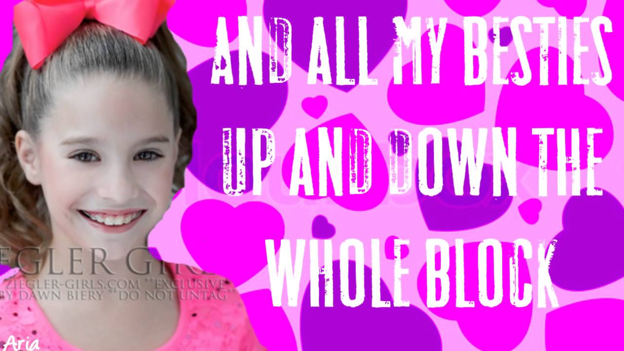 Mack Z Mackenzie Ziegler Girl Party Lyric Video YouTube