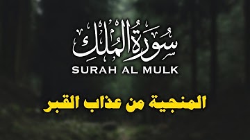 تلاوة خاشعة سورة الملك | السورة المنجيه من عذاب القبر