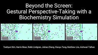 Beyond the Screen: Gestural Perspective-Taking with a Biochemistry Simulation