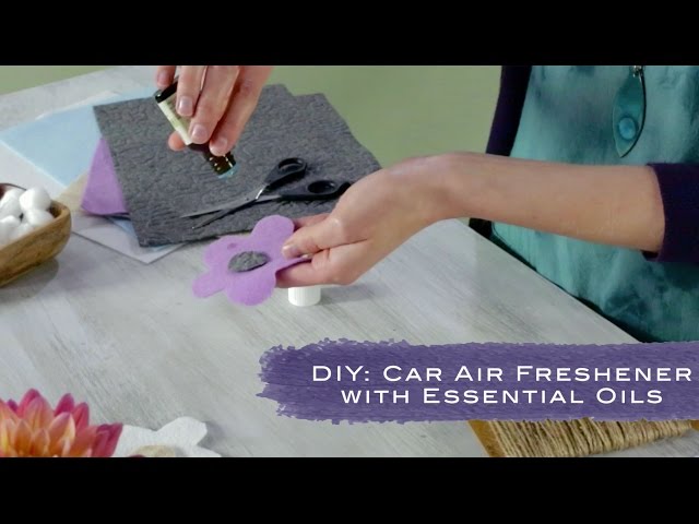 DIY Car Freshener With Essential Oils 