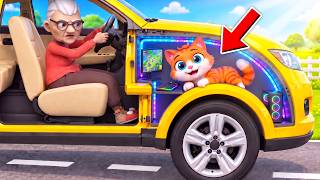 Building The ULTIMATE GRANNY PROOF BASE In GRANNY'S CAR! - I Am Cat