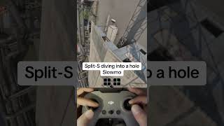How to dive a gap via Split-S #fpvlogic #fpvdrone #djiavata2 #acrotutorial #fpvfreestyle