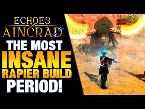 SUPER OVER POWERED RAPIER BUILD! | Sword Art Online: Echoes of Aincrad PS5 Gameplay #SAO