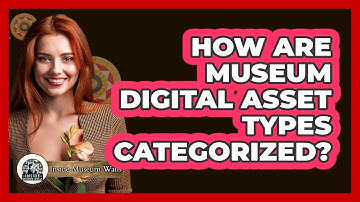 How Are Museum Digital Asset Types Categorized?