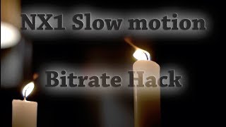 Samsung NX 1 - Bitrate HACK - SLOW MOTION - Best mirroless camera slo-mo screenshot 4