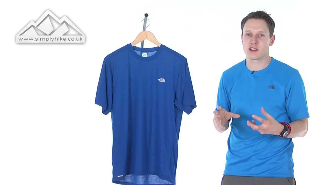 north face reaxion t shirt