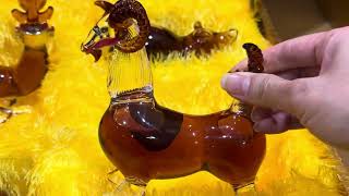 Napoleon XO Brandy 12 animal zodiac bottles