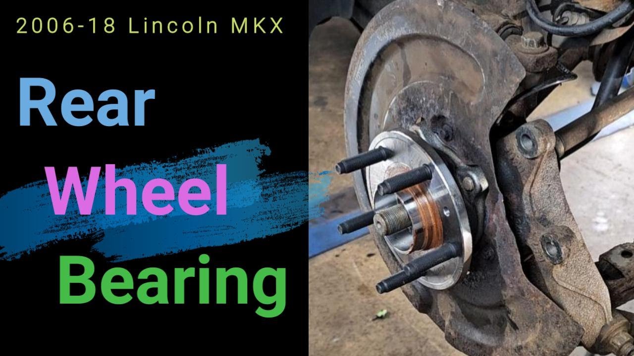 Замена заднего ступичного подшипника Lincoln MKX 2006-18