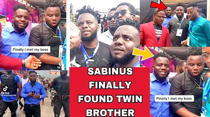 Shocking Moment ❤️ SABINUS Found His Twin Brother 🙆‍♂️