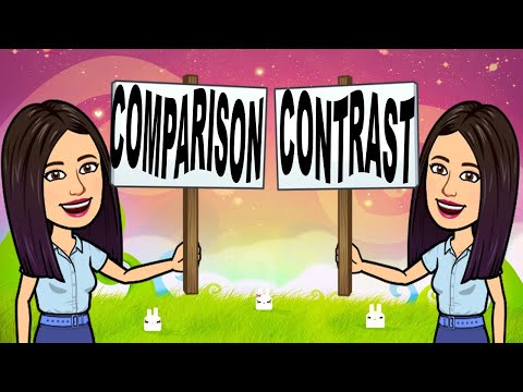 Video: Care este exemplul de comparare a contrastului?