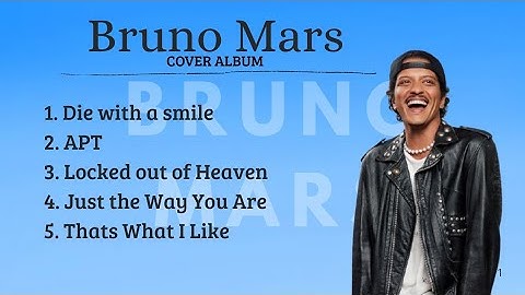 【Bruno Mars】 2025 Top 5 Hits Playlist | Based on Latest Spotify Weekly Streaming