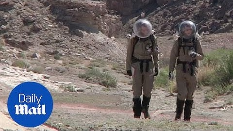 The surface of Mars on Earth in Utah desert research center - Daily Mail