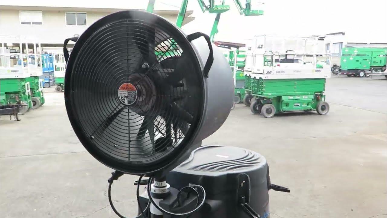 Lot 38 Power Breezer Pb10-A-06-B Portable Misting Cooler OahuAuctions