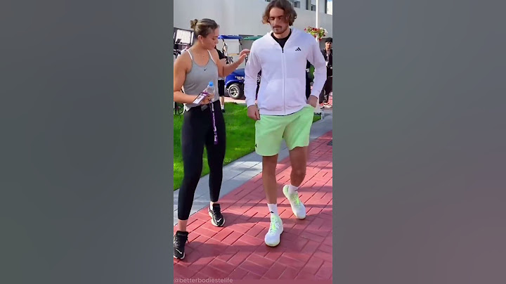 Paula Badosa and Stefanos Tsitsipas 😍😍😍 #tennistime #sports #tennis #tennisplayer #tsitsipas #badosa