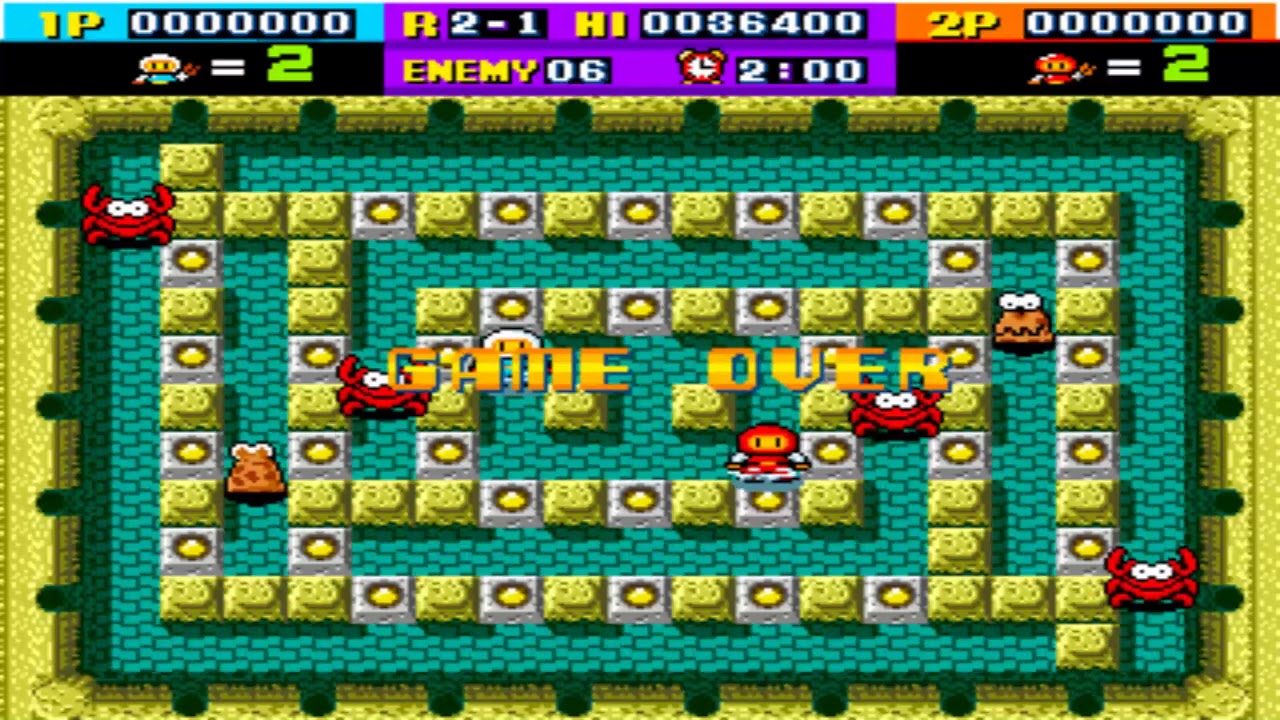 ARCADE MACHINES MAME BOMBERMAN BOMBER MAN 1991 IREM HUDSON SOFT