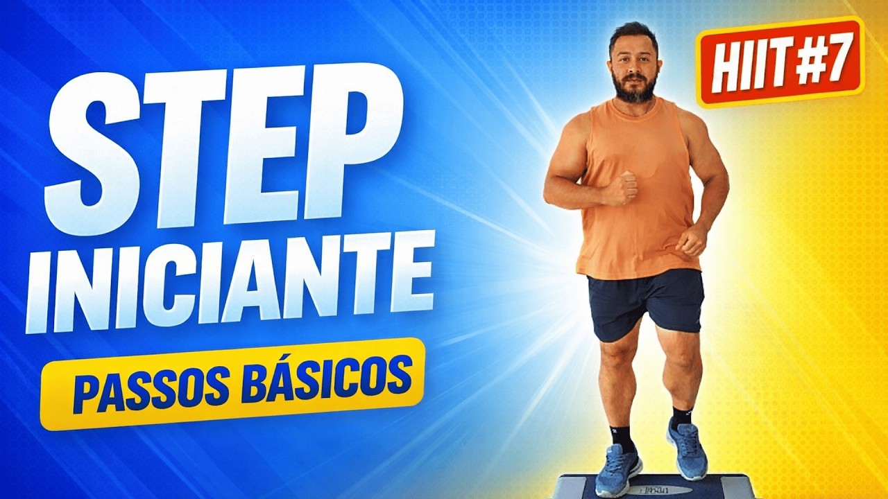 AULA DE STEP INICIANTE | Step HIIT #7 | Fácil Para Emagrecer em Casa ...