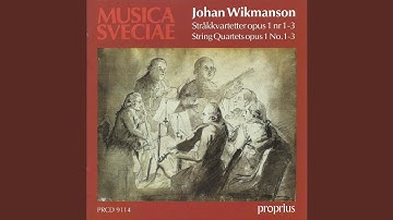 String Quartet in D Minor, Op. 1 No. 1: IV. Finale