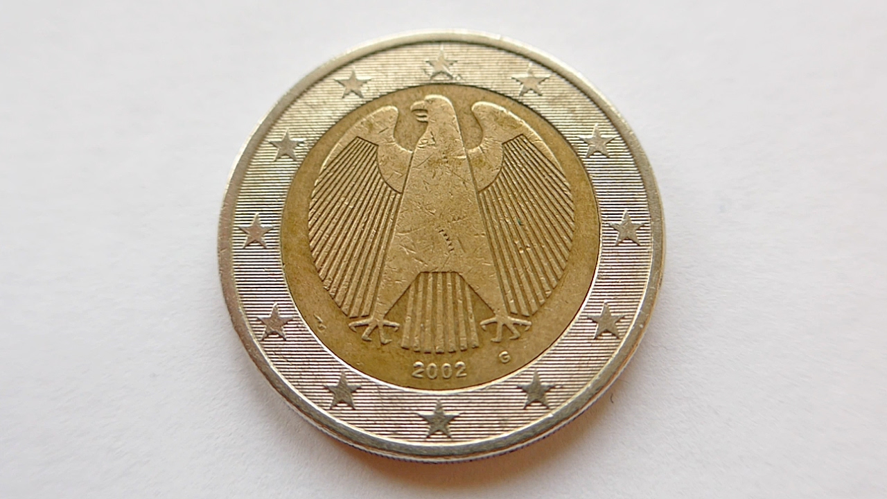 2 Euro Coin Germany 2002 G Karlsruhe Youtube