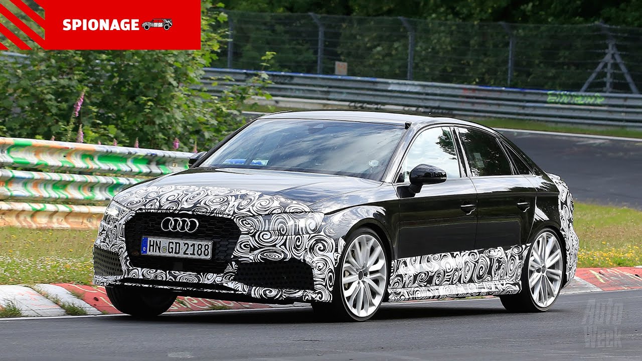 autoweek nascar Audi RS3 Sedan - AutoWeek Spy Video