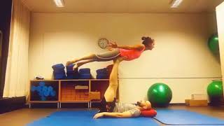 B&D Acroyoga Free Shoulder Stand (2 variations)