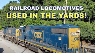 Railroad Yard Engines: What We Use and Why We Use These Locomotives.