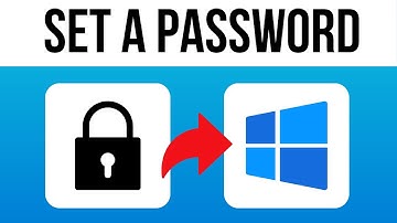 How to SET A PASSWORD on WINDOWS (2024) PC, Laptop