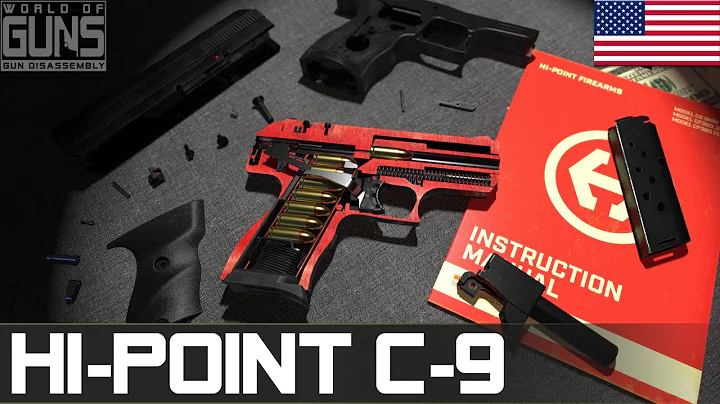 Hi-point C9 pistol operation and disassembly