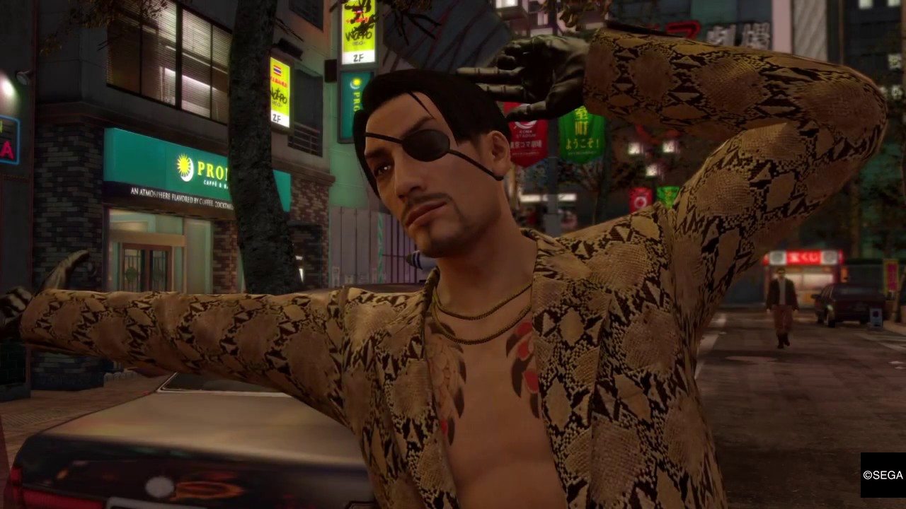 Yakuza Kiwami - Majima hiding in plain sight - YouTube.