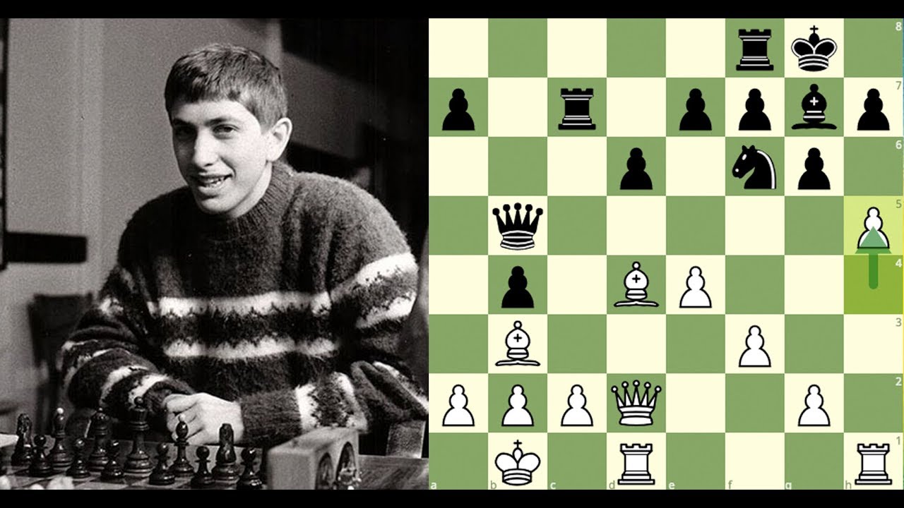 Ele faz o xadrez parecer fácil  Bobby Fischer x Paul Benko (1959