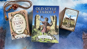 Old Style Tarot & Lenormand w/ Side-by-Side Walkthrough of the New Mass Market & Indie versions