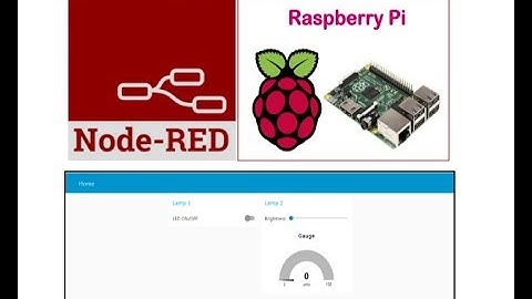 Raspberry Pi : Light LED ON / OFF  using Node Red