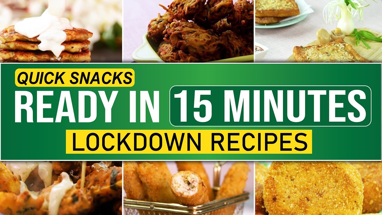 Lockdown Recipes | 11 Recipes You Can Make In 15 Minutes | Iftar Recipes | SooperChef