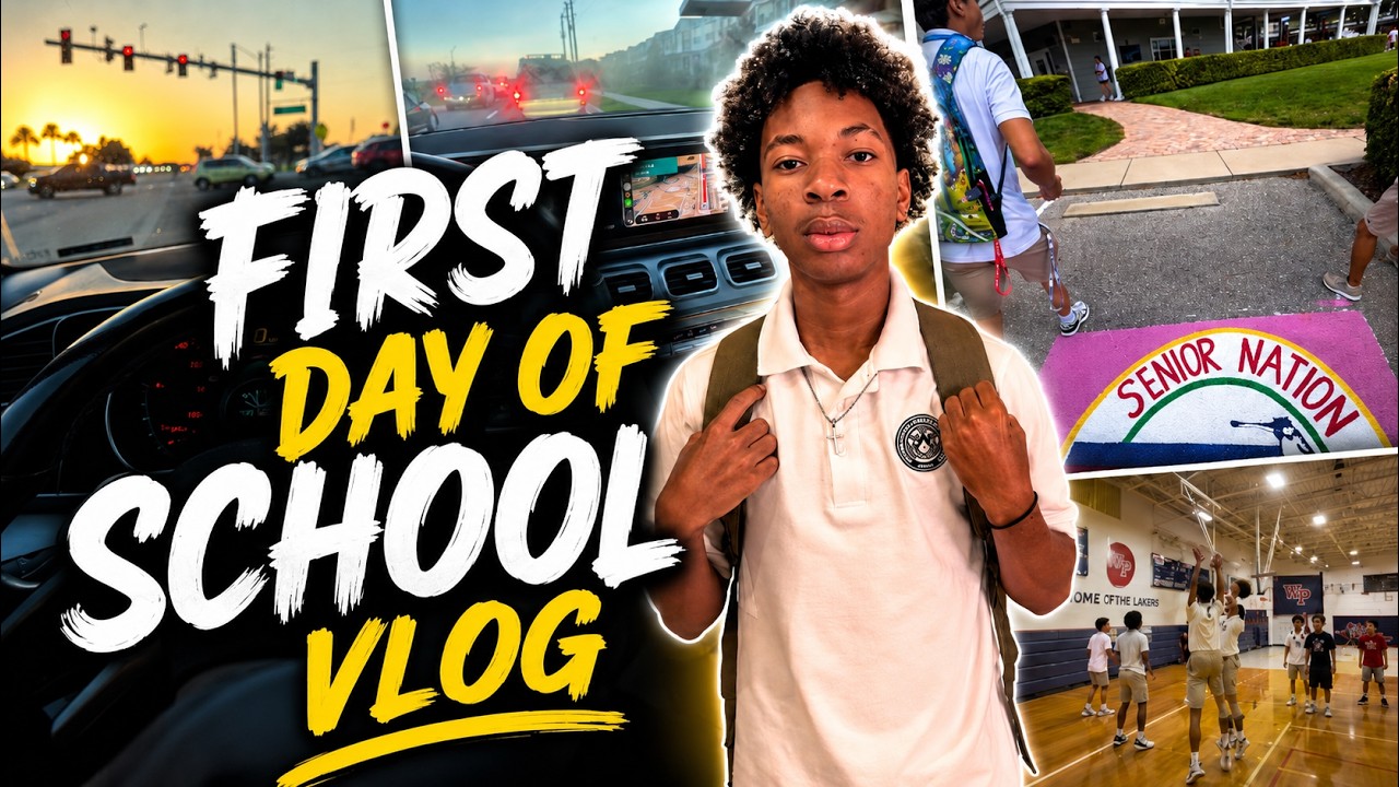 MY FIRST DAY OF SCHOOL WENT LIKE THIS...